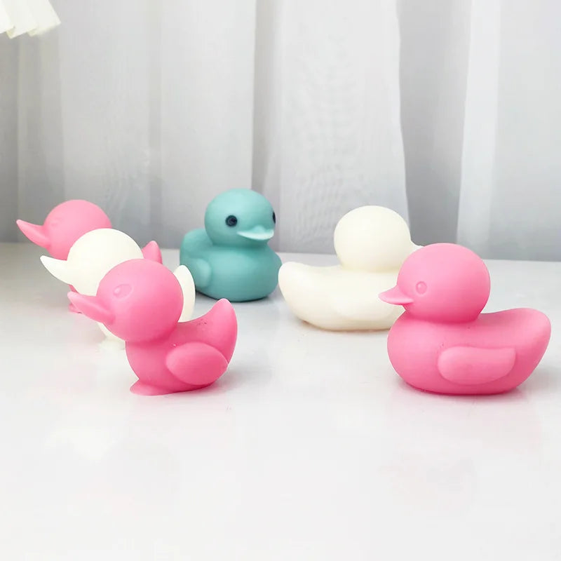 Giraffe and Duck Candle Silicone Mould