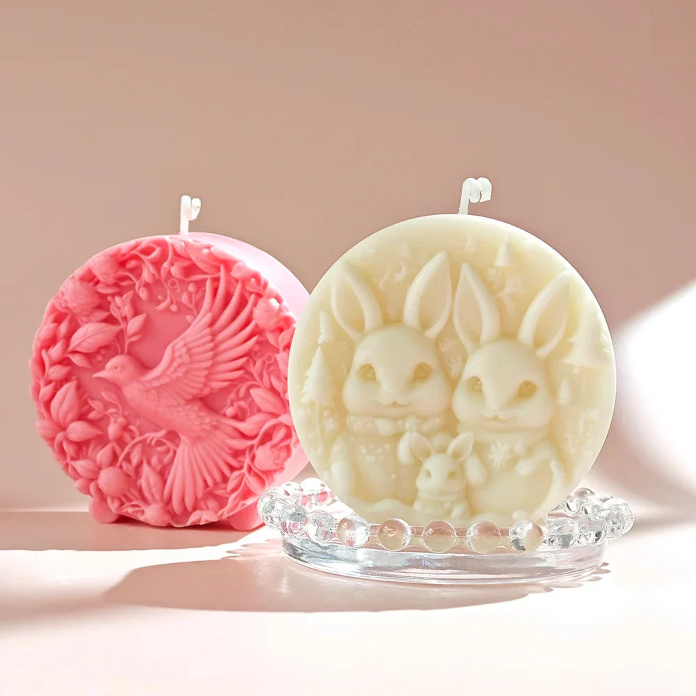 Forest Friends Candle Moulds