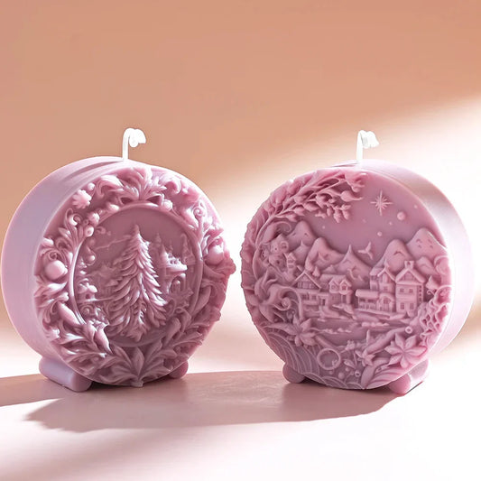 Secret Realm Christmas Forest Moulds for Candle