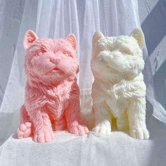 West Highland Puppy Candle Mould