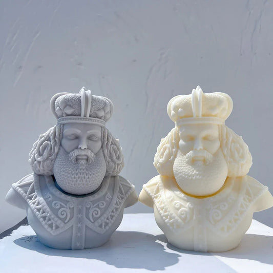 King and Queen Statue Candle Mould