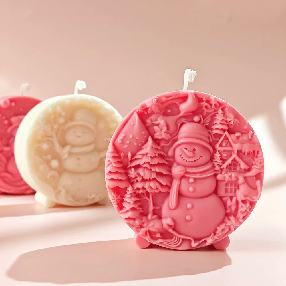 Branch Snowman Candle Mould
