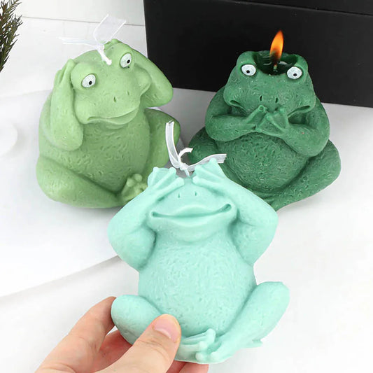 Silly Frog Candle Mould