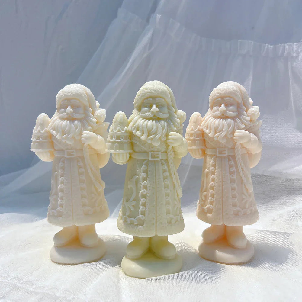 Christmas Gingerbread Santa Candle Mould
