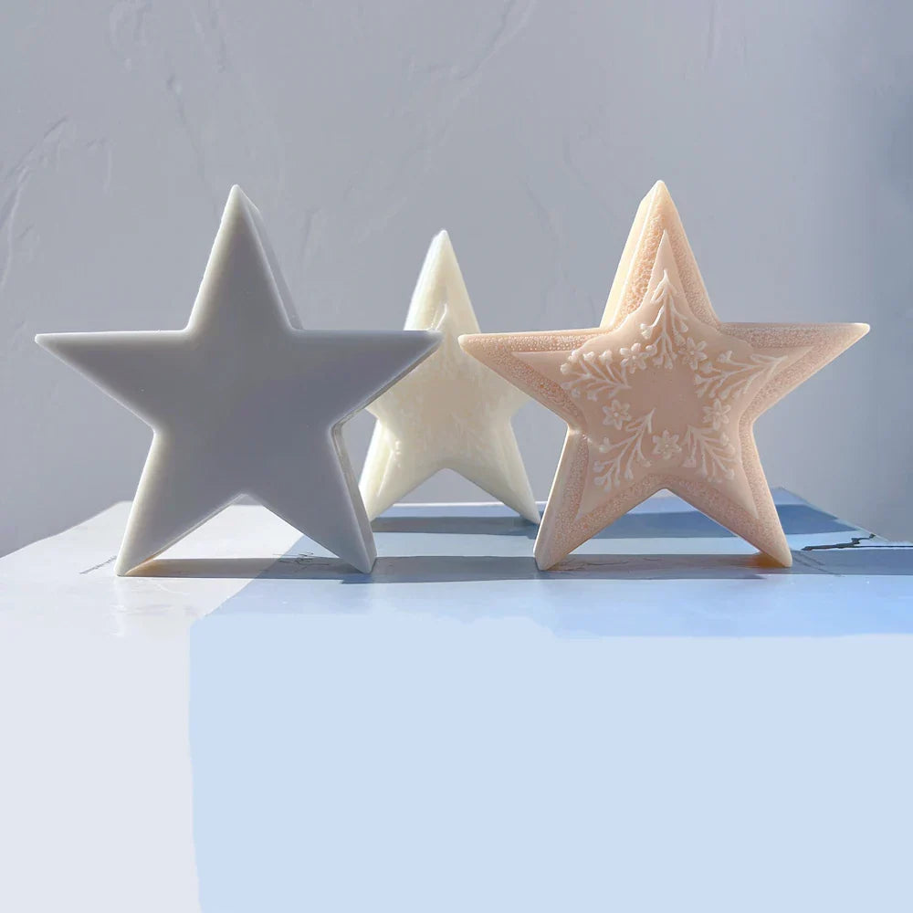 Star Silicone Candle Mould for Ramadan & Eid Decor