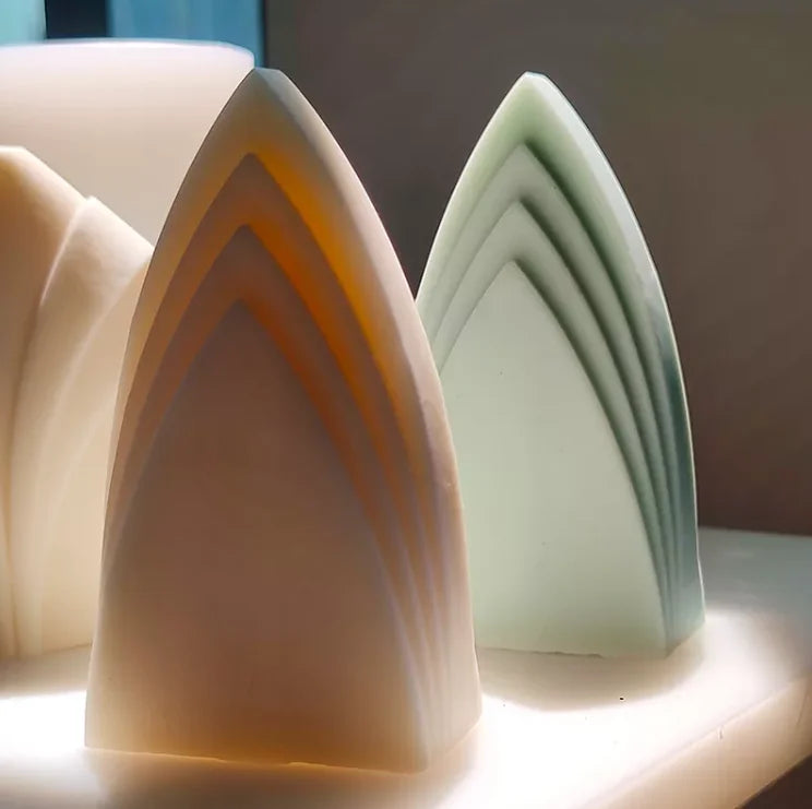 Serenity Spire Candle Silicone Mould