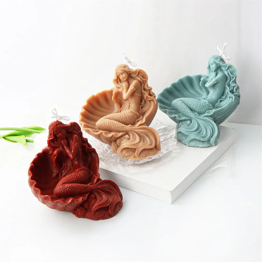 Mermaid Candle Mould