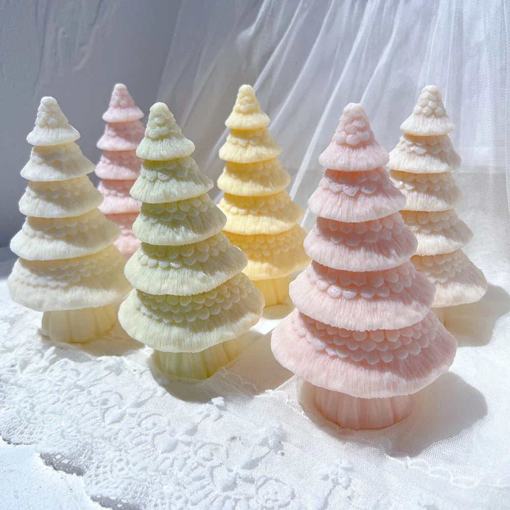 Christmas Tree Silicone Candle Mould
