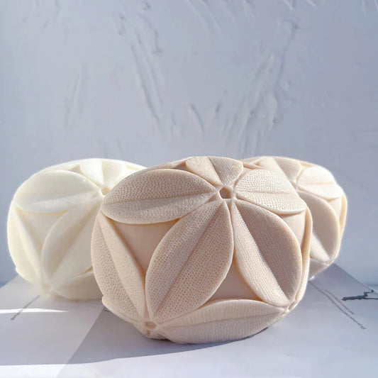 Leaf Square Candle Mould