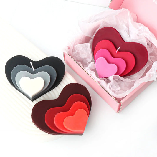 Stack Love Candle Mould Silicone