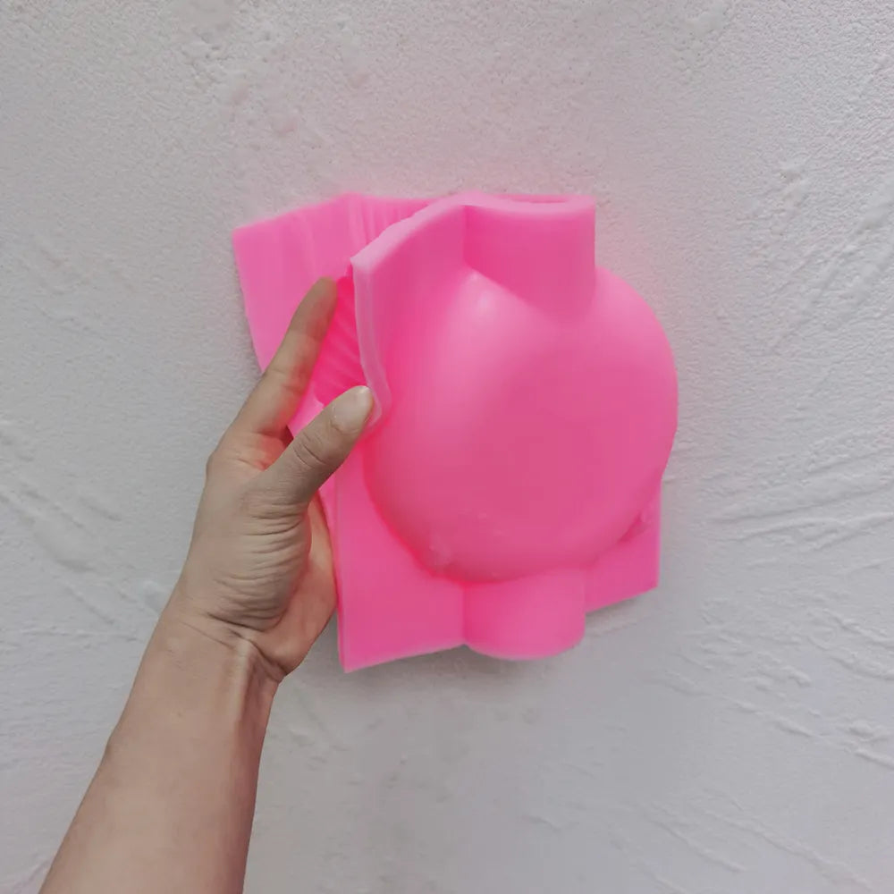 Swirl Vase Candle Mould