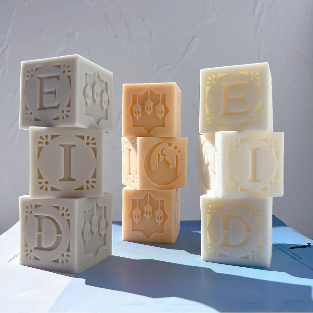 Ramadan Eid Mubarak Decorations Candle Mould