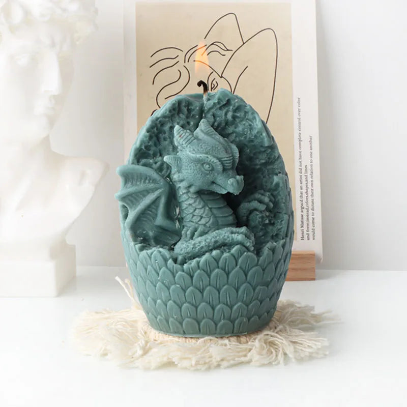 Dragon Egg Candle Silicone Mould