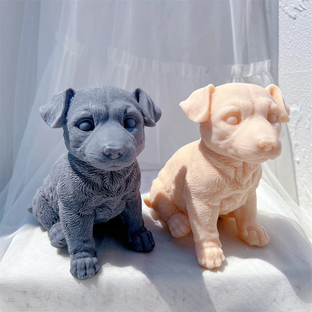 Retriever Dog Candle Mould