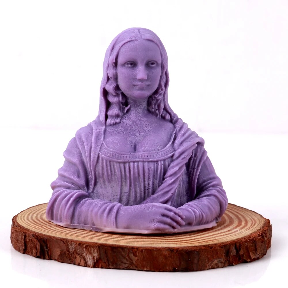 Mona Lisa Statue Silicone Candle Mould