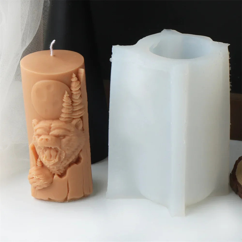 Bear Paw Candle Mould