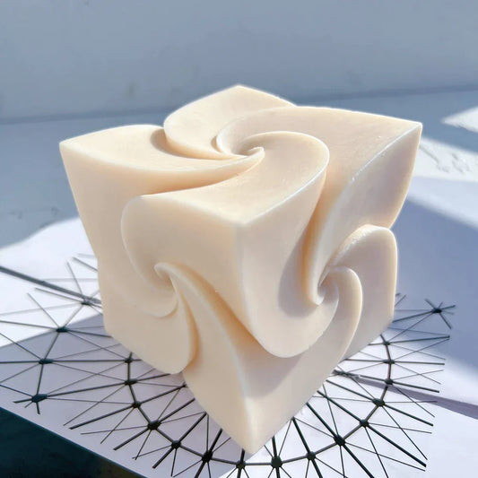 Windmill Square Cube Candles Mould