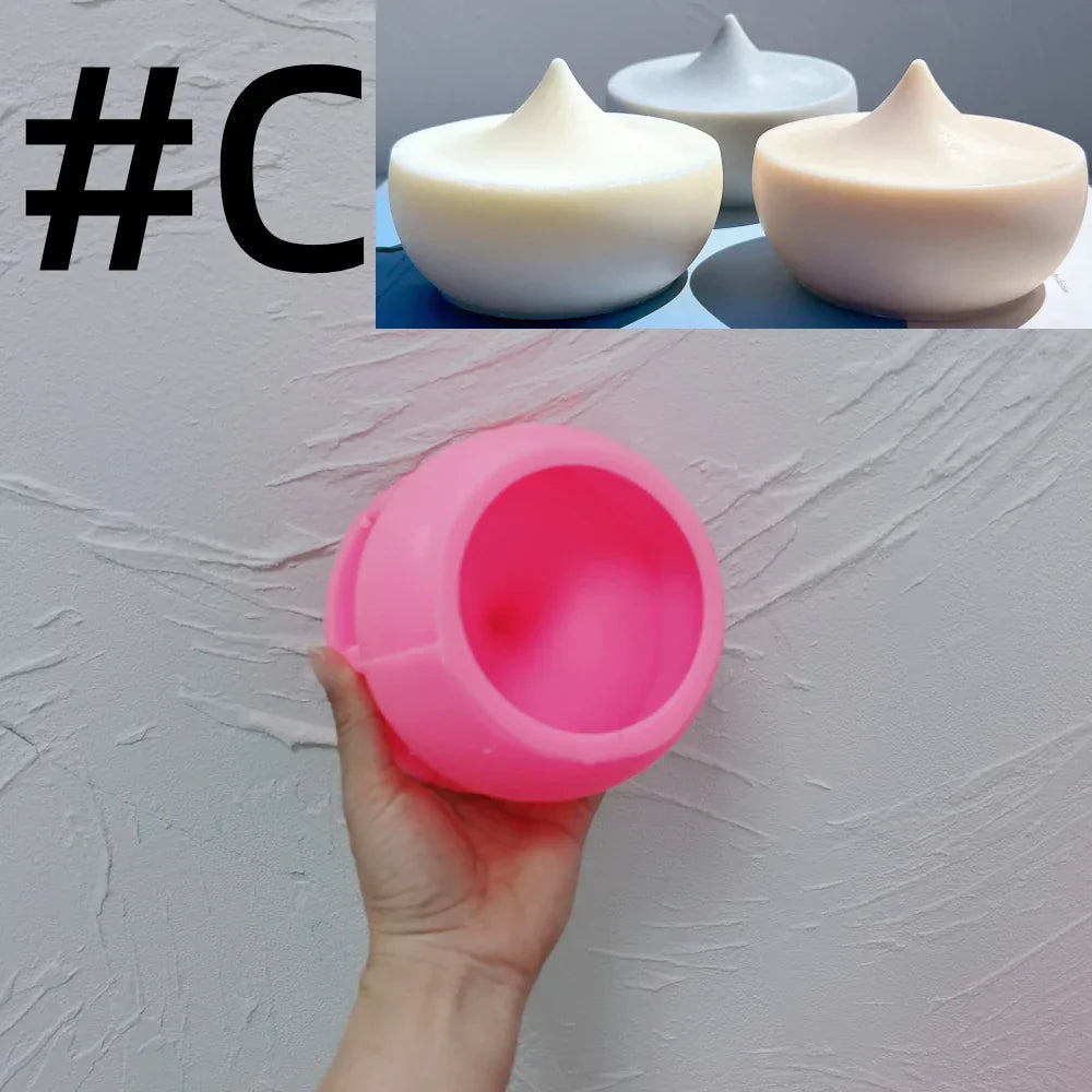Water Droplet Art Silicone Candle Mould
