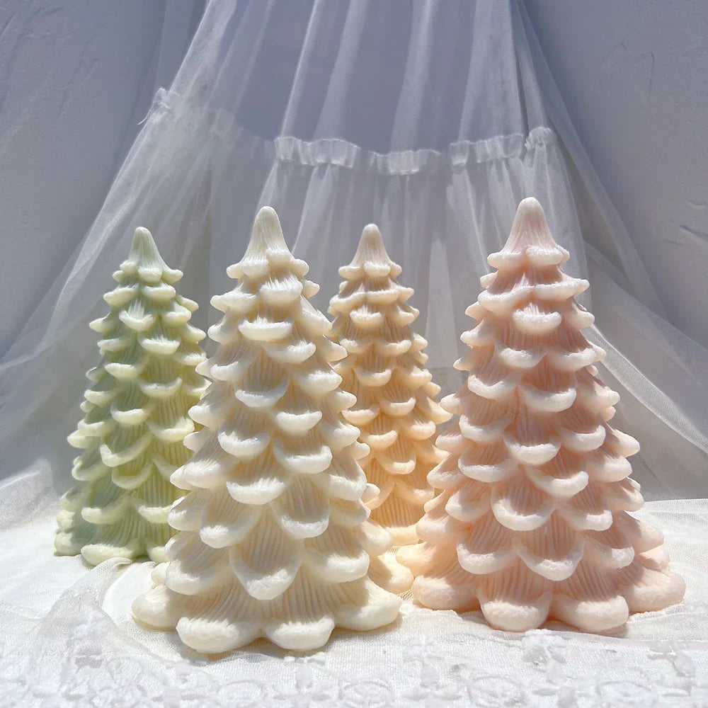 17.5CM Christmas Tree Silicone Candle Mould
