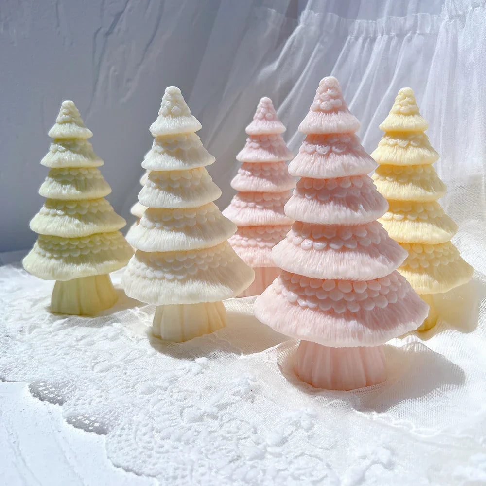Christmas Tree Silicone Candle Mould