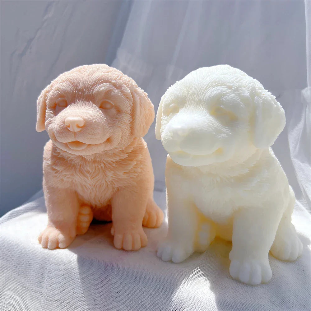 Bernese Mountain Dog Silicone Candle Mould