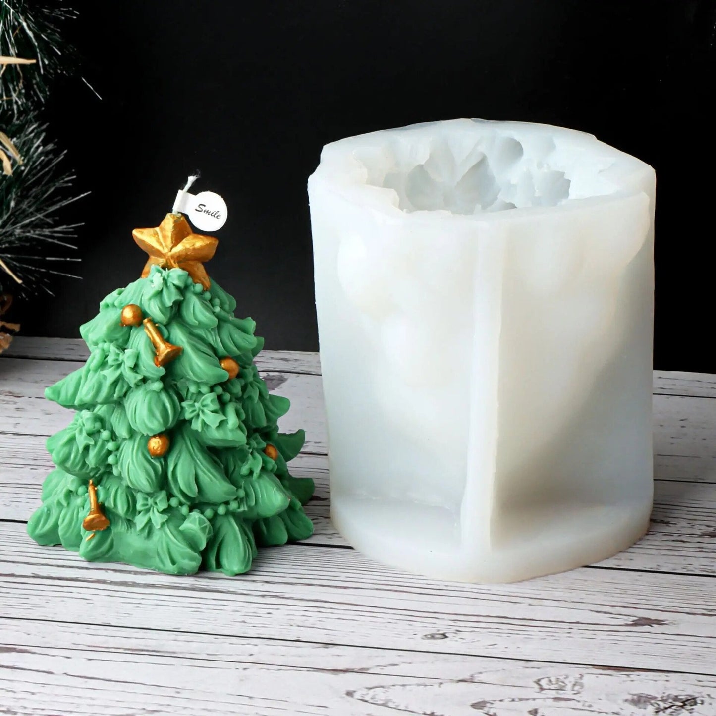 New Christmas Tree Candle Moulds