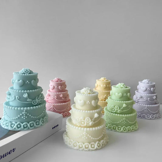 Birthday Cake Candle Mould