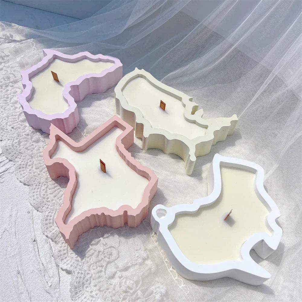 Map Candle Holder Silicone Mould