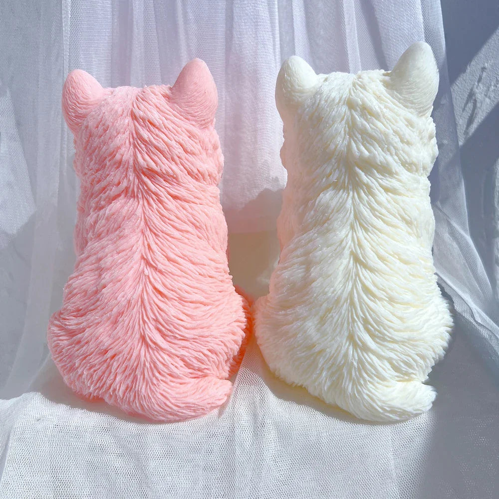 West Highland Puppy Candle Mould