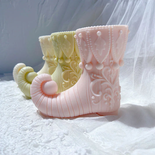 Christmas Magic ELF Boot Candle Mould