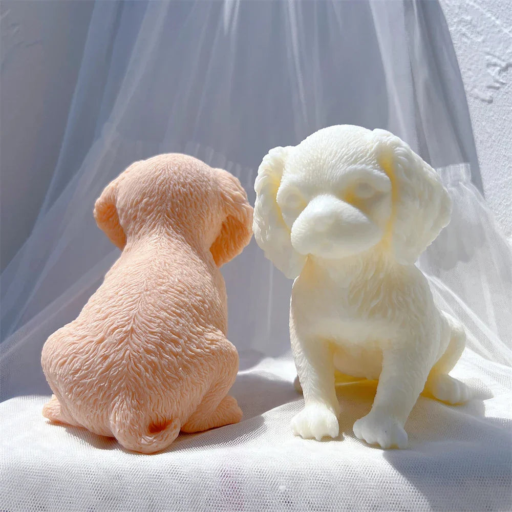 Cavalier King Charles Spaniel Dog Candle Mould