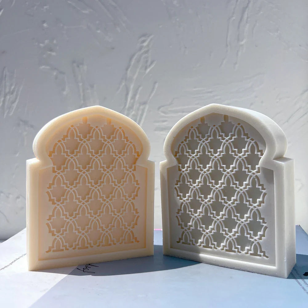 Middle Eastern Arch Design Candle Mould