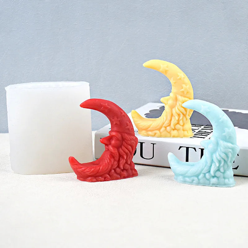 DIY Moon Shape Candle Mould