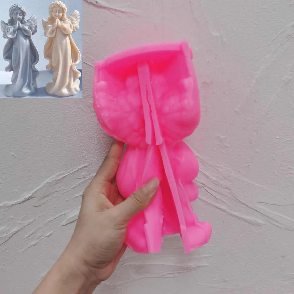 Cherub Candle Mould Silicone