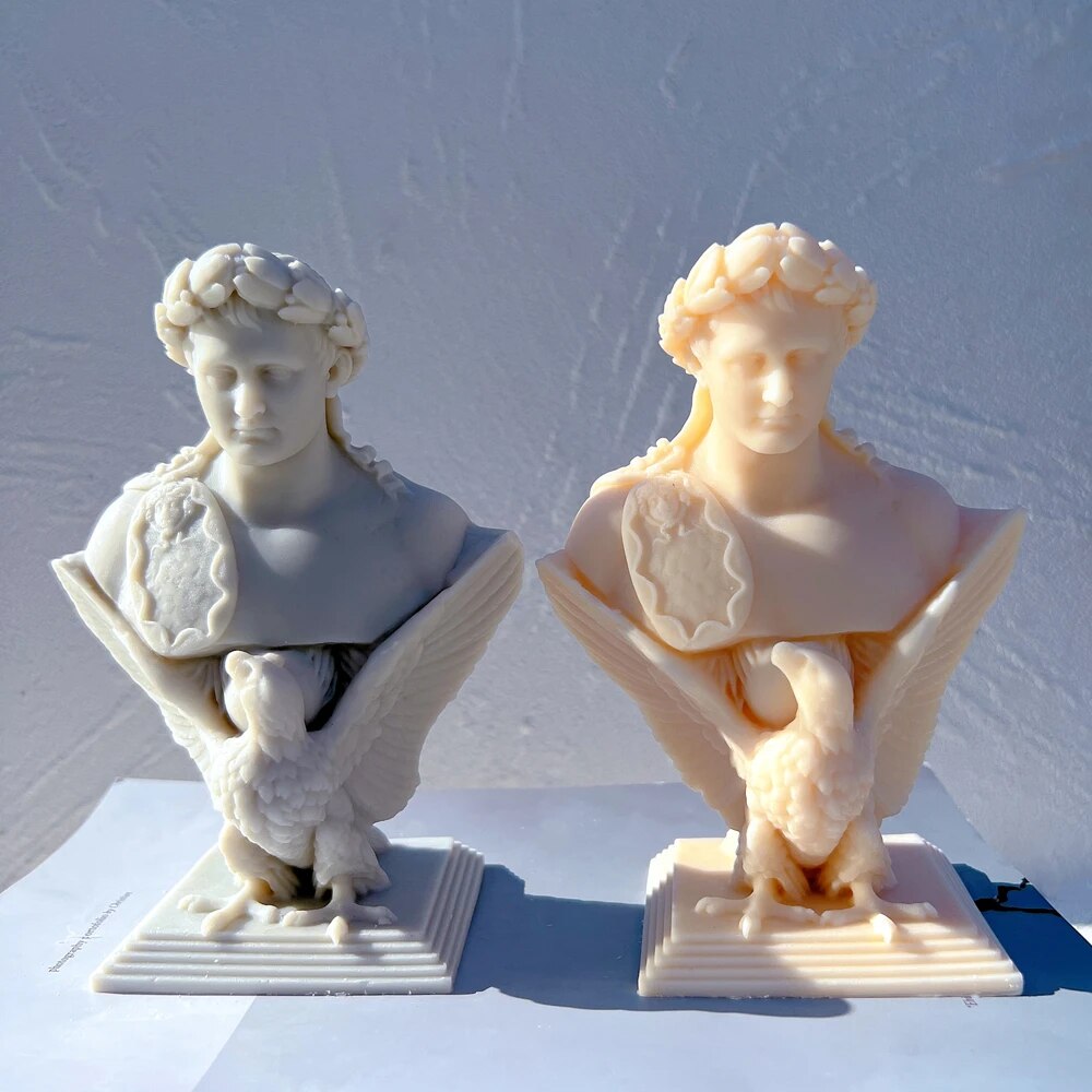 Napoleon Bonaparte Statue Candle Mould
