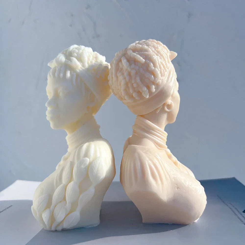 African Goddess Candle Mould