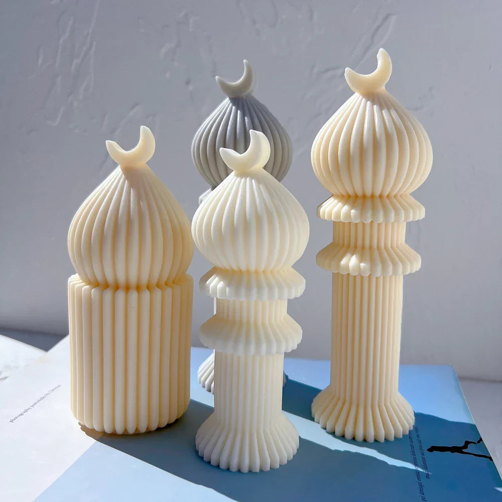 Ramadan Décor Pillar Candle Silicone Mould