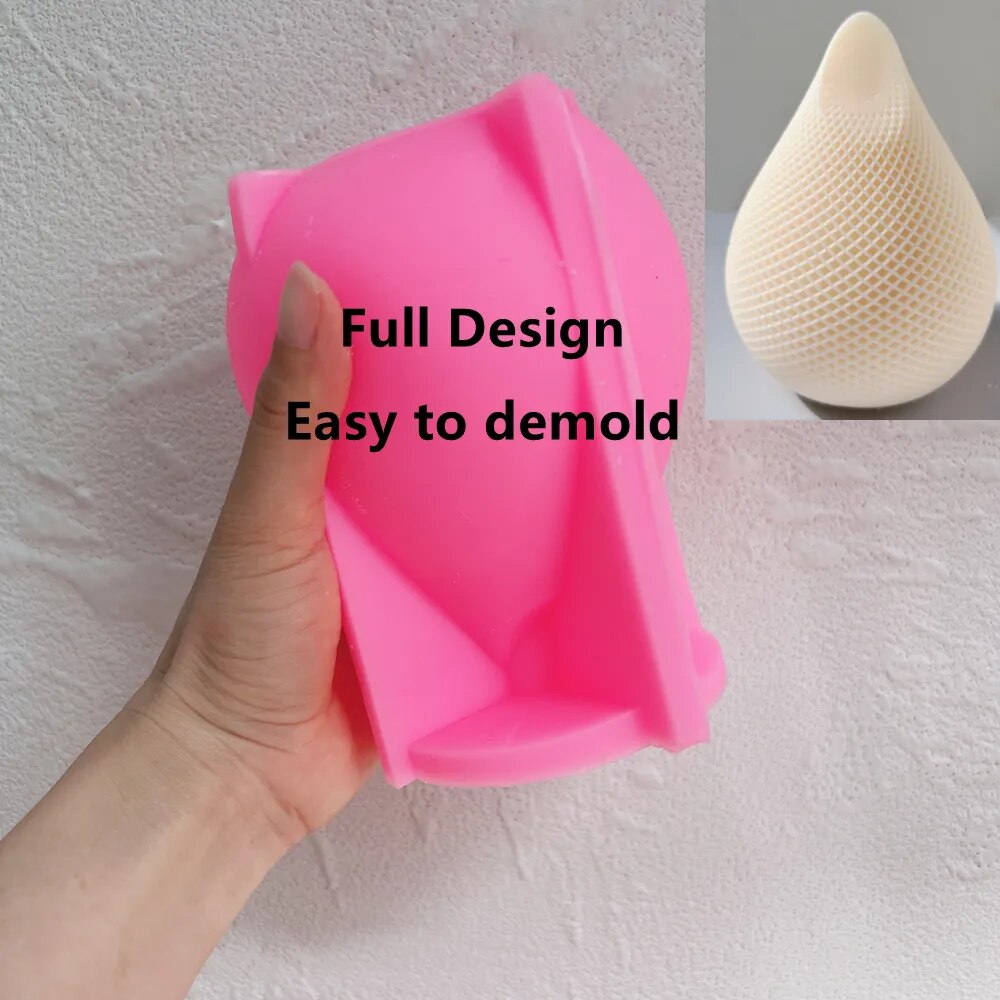 Aesthetic Water Drop Candle Mould