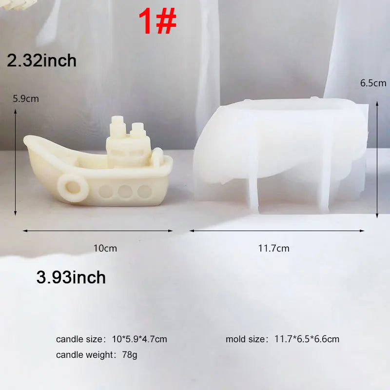 Childhood Cruiser Candle Mould
