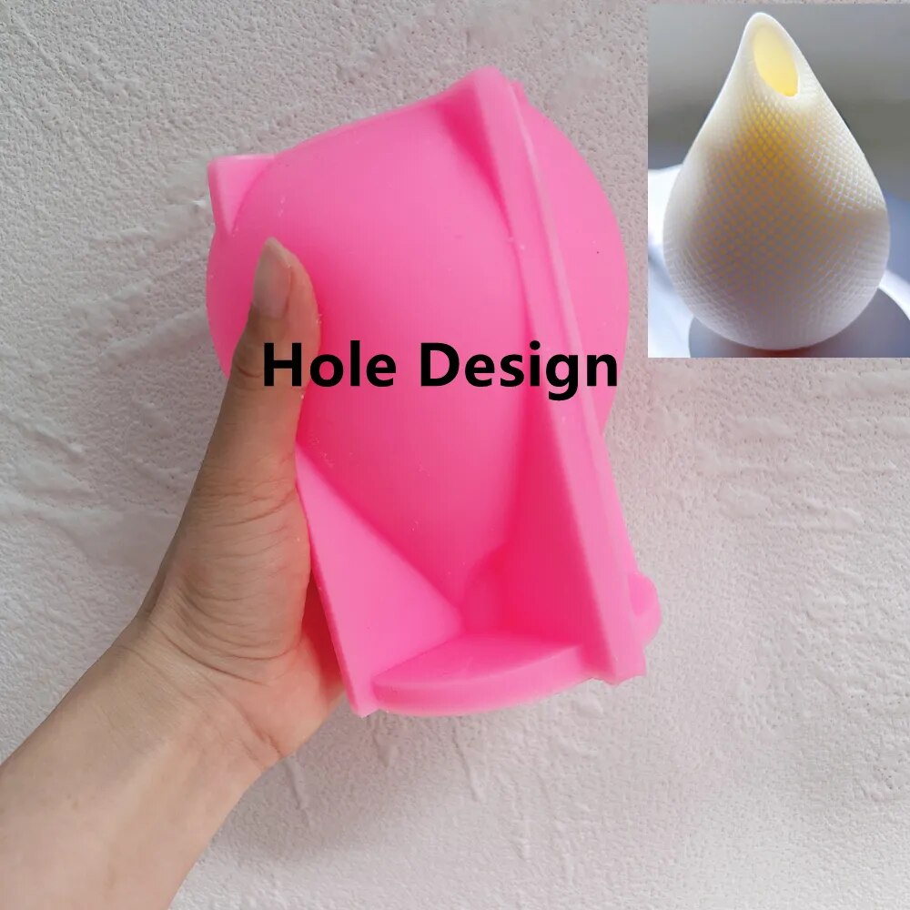 Aesthetic Water Drop Candle Mould