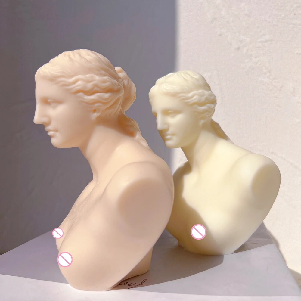 Venus de Milo Bust Candle Mould