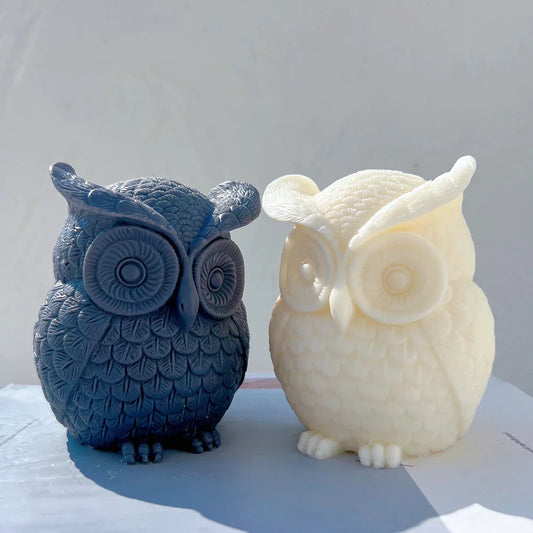 Owl Candle Silicone Mould - Create Adorable Owl Candles
