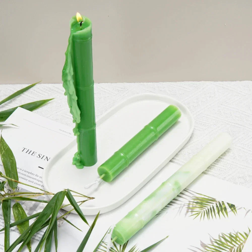 Bamboo Pillar Candle Mould