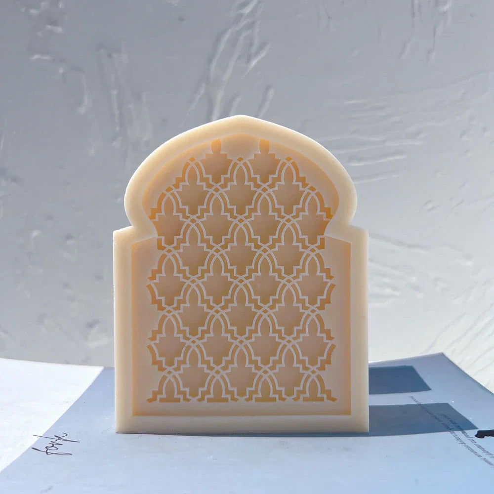 Middle Eastern Arch Design Candle Mould