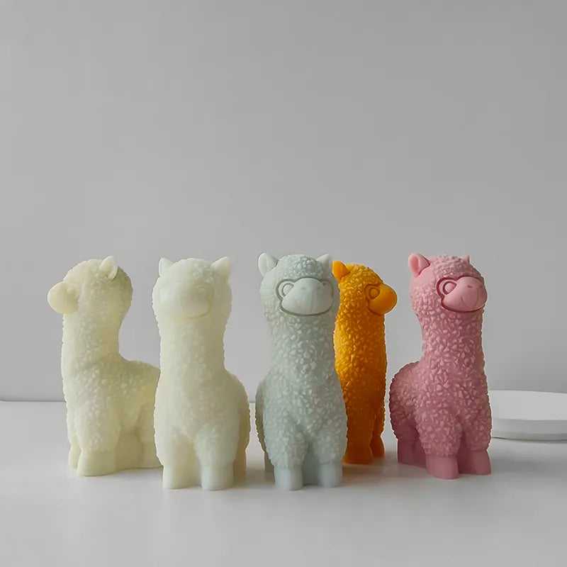 Alpaca Candle Mould Silicone