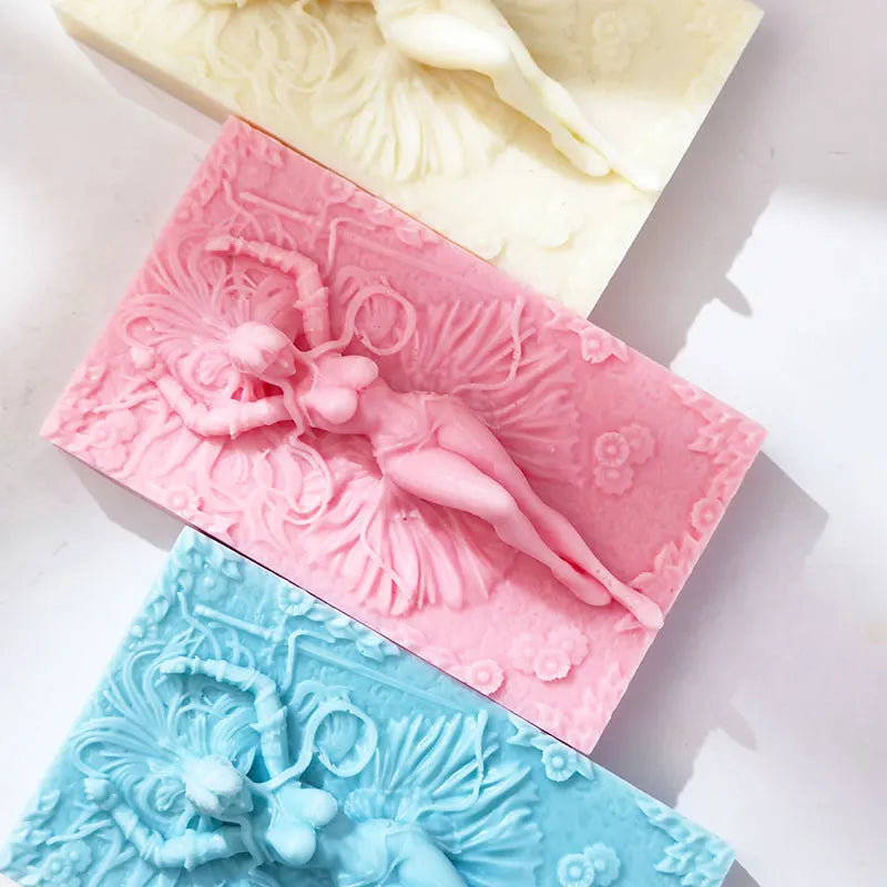 3D Sculpted Beauty Body Candle Silicone Mould