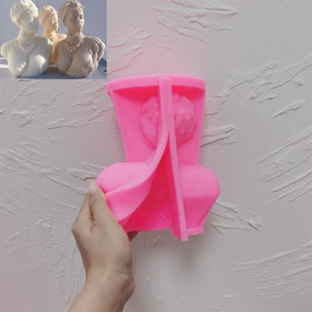 African Goddess Candle Mould