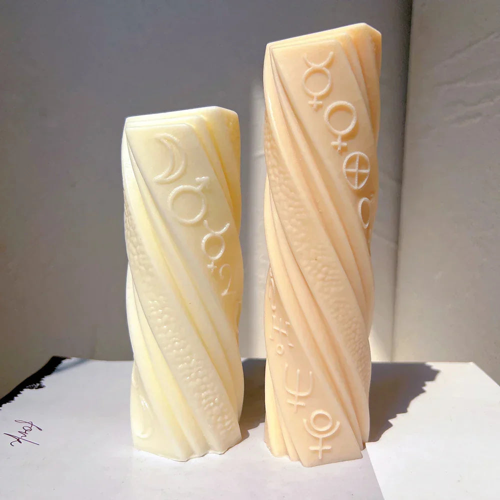 Astrological Pillar Candle Mould