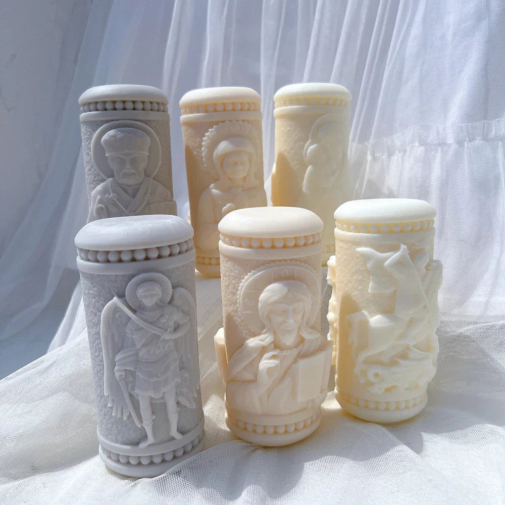 Saint's Design Candle Silicone Mould