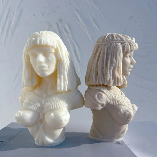 Egyptian Queen Cleopatra Candle Moulds
